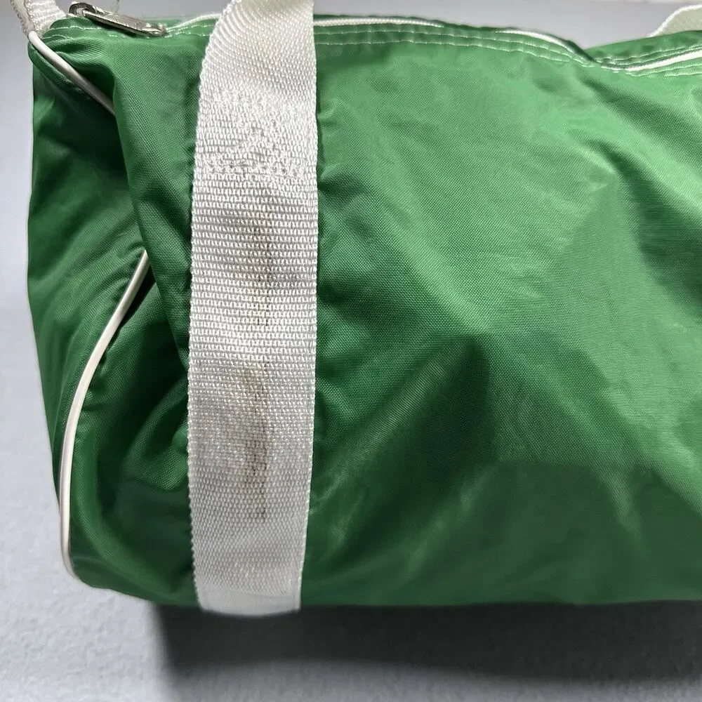 Vintage 1985 Walter Johnson High School Class of 85 Green Nylon Duffel Gym Bag